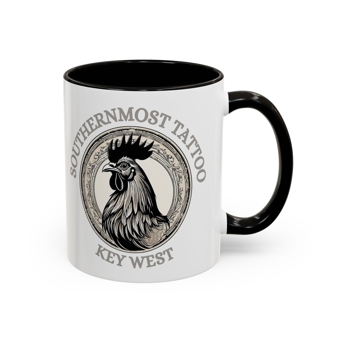 Southernmost Tattoo Rooster Mug