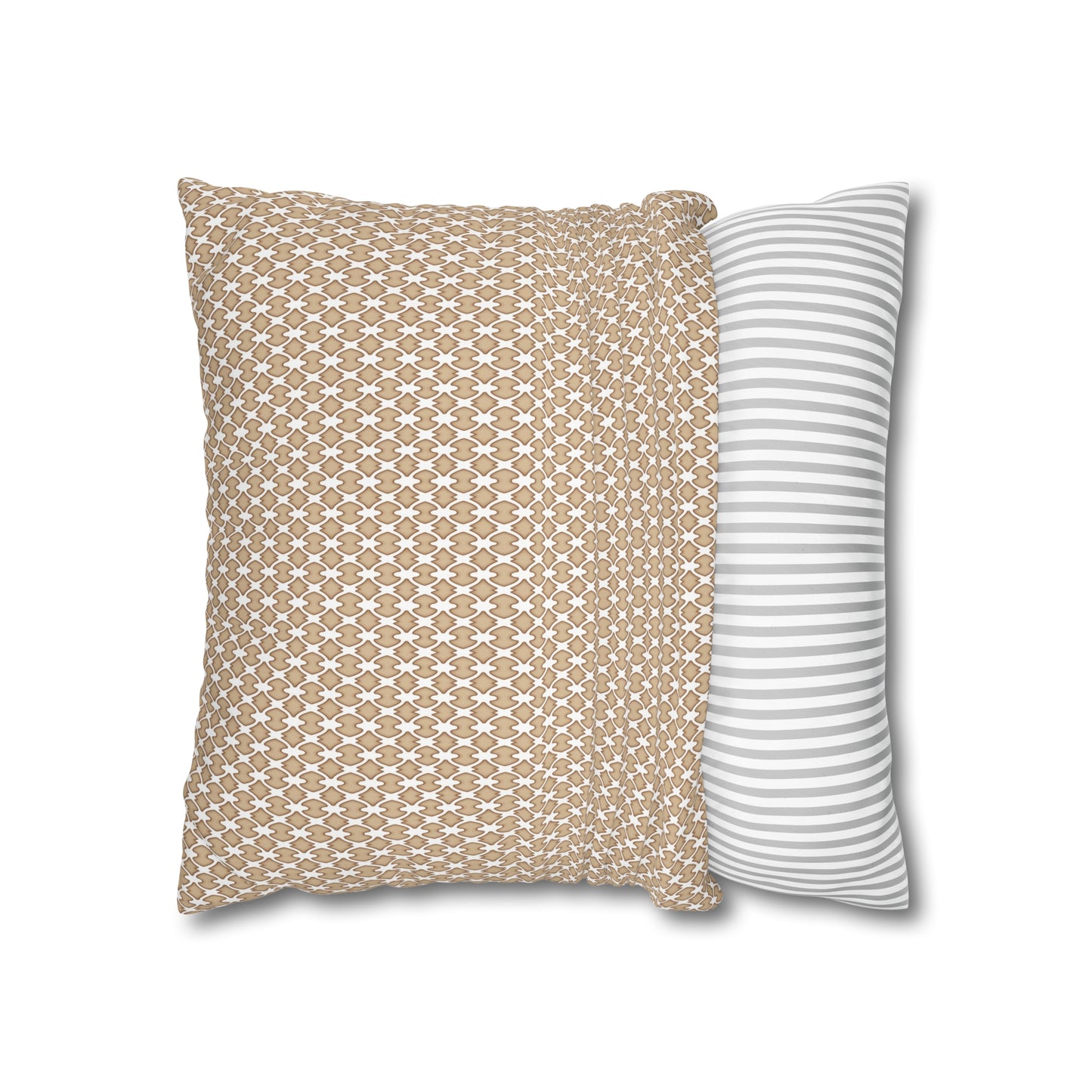 Lattice Canvas Pillowcase