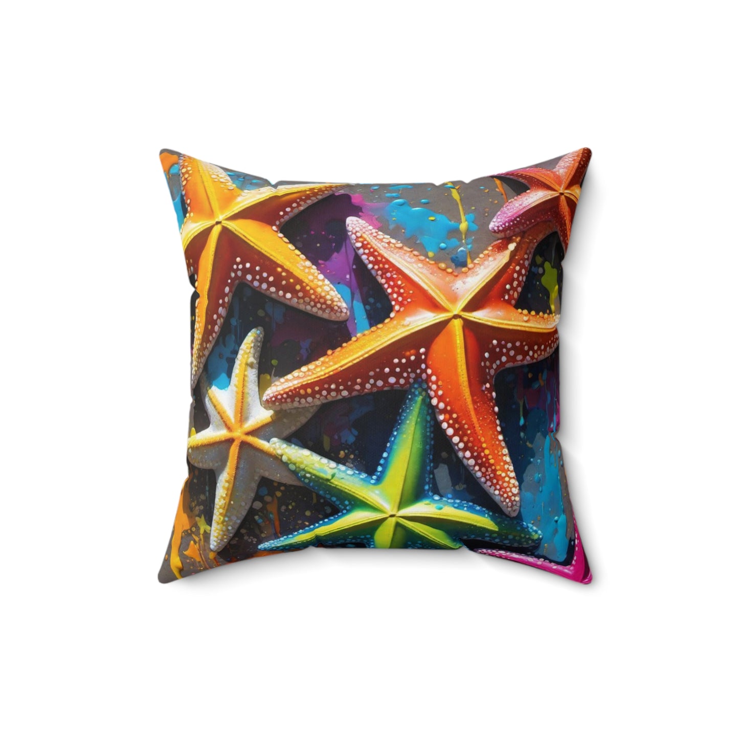 Starfish Square Pillow