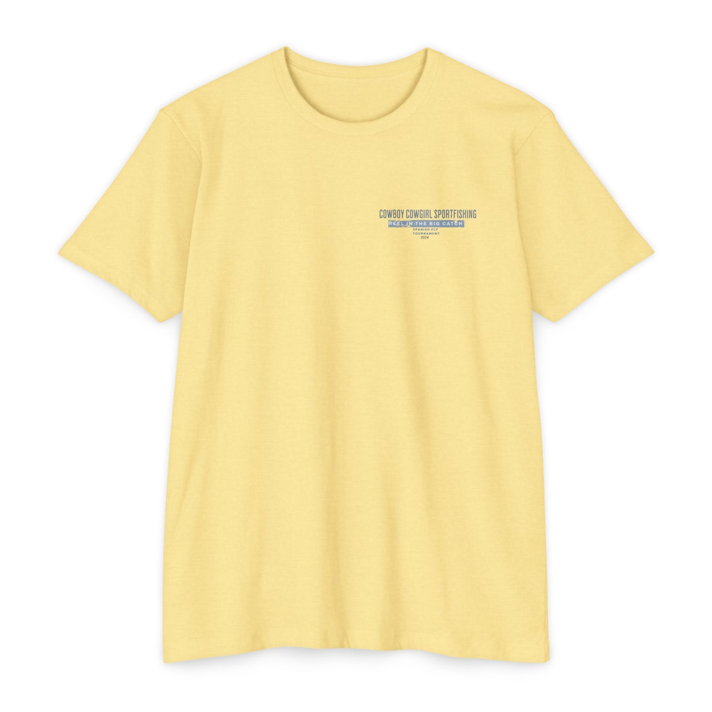 Spanish Fly Shark Tournament 2024 -Unisex CVC Jersey T-shirt