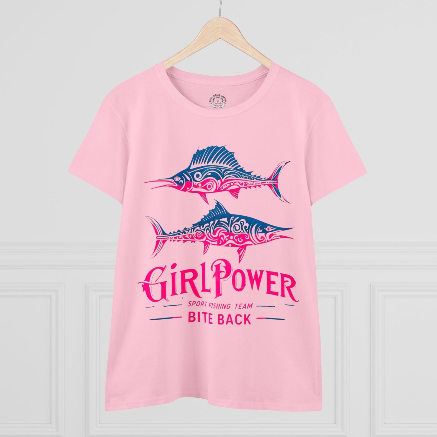 Woman Power Fishing Team Cotton Tee