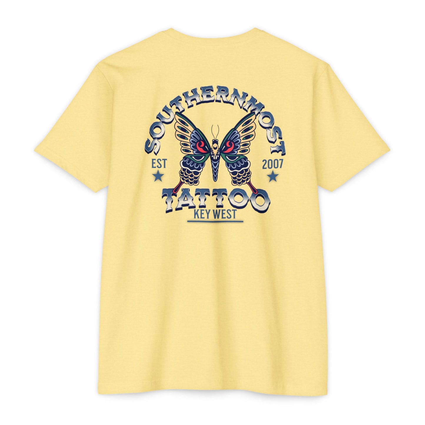 Southernmost Tattoo Butterfly T-shirt