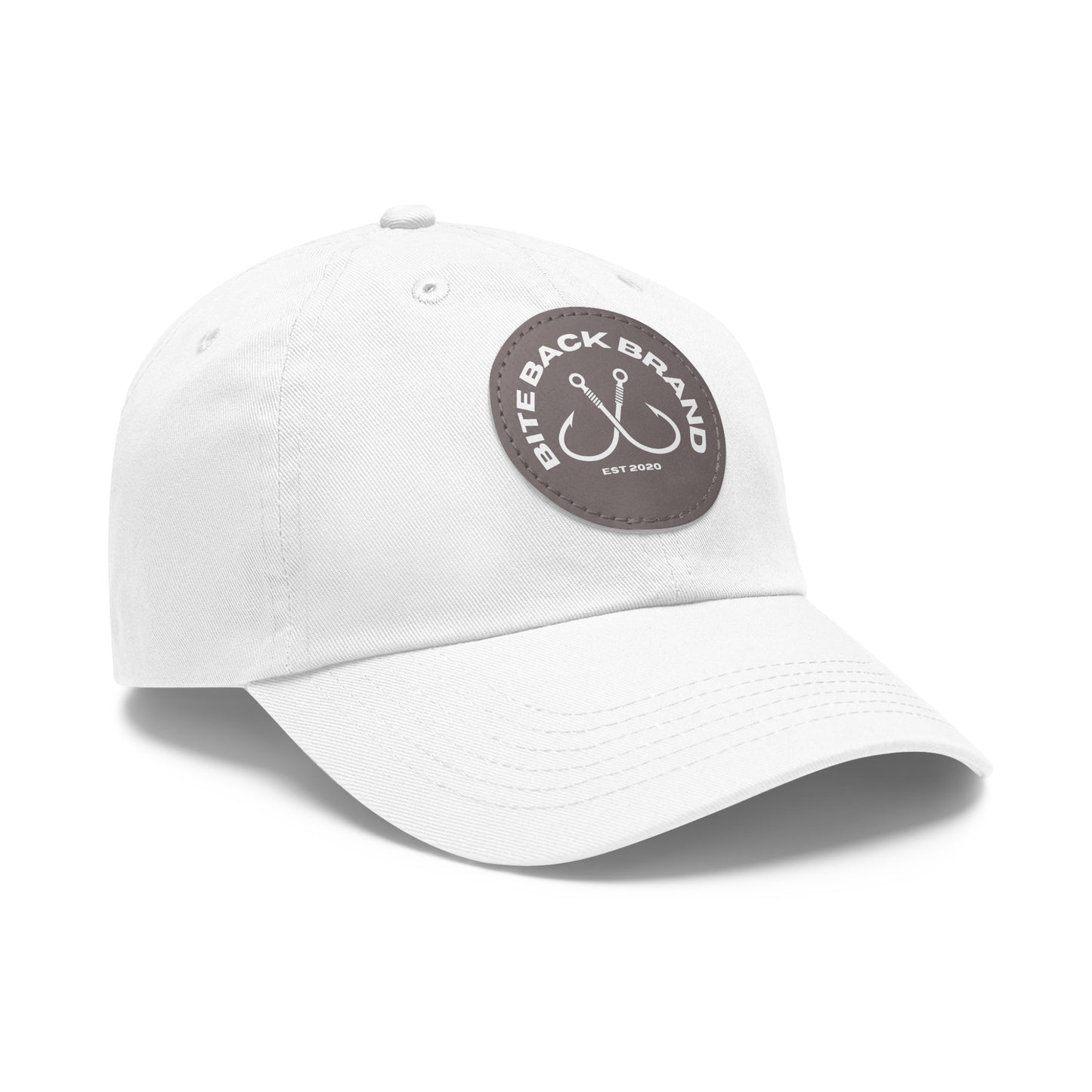 Hooks Hat with Leather Patch (Round)