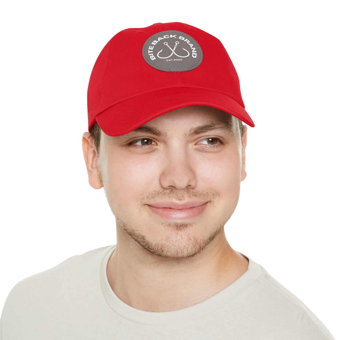Hooks Hat with Leather Patch (Round)