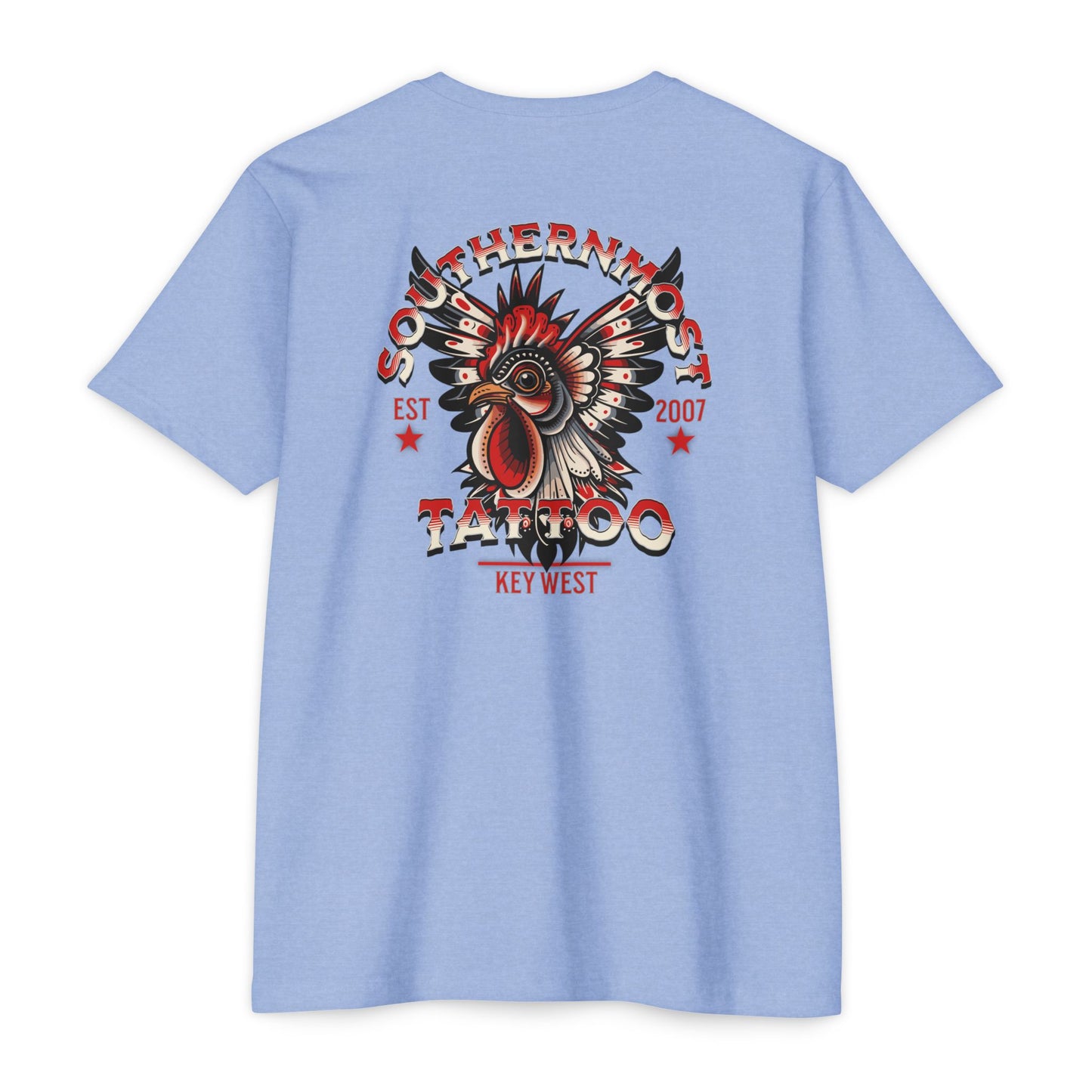 Southernmost Tattoo Traditional Rooster T-shirt