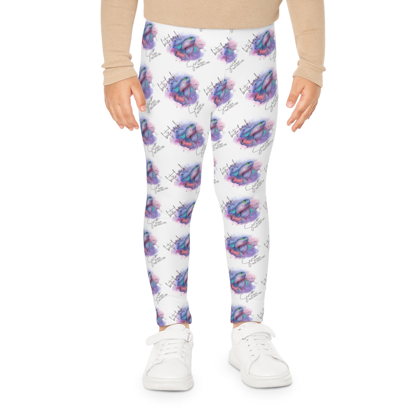Swim in your own Direction Kids Leggings