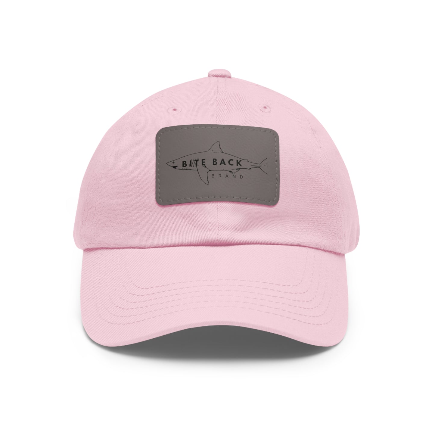 Shark Hat with Leather Patch (Rectangle)