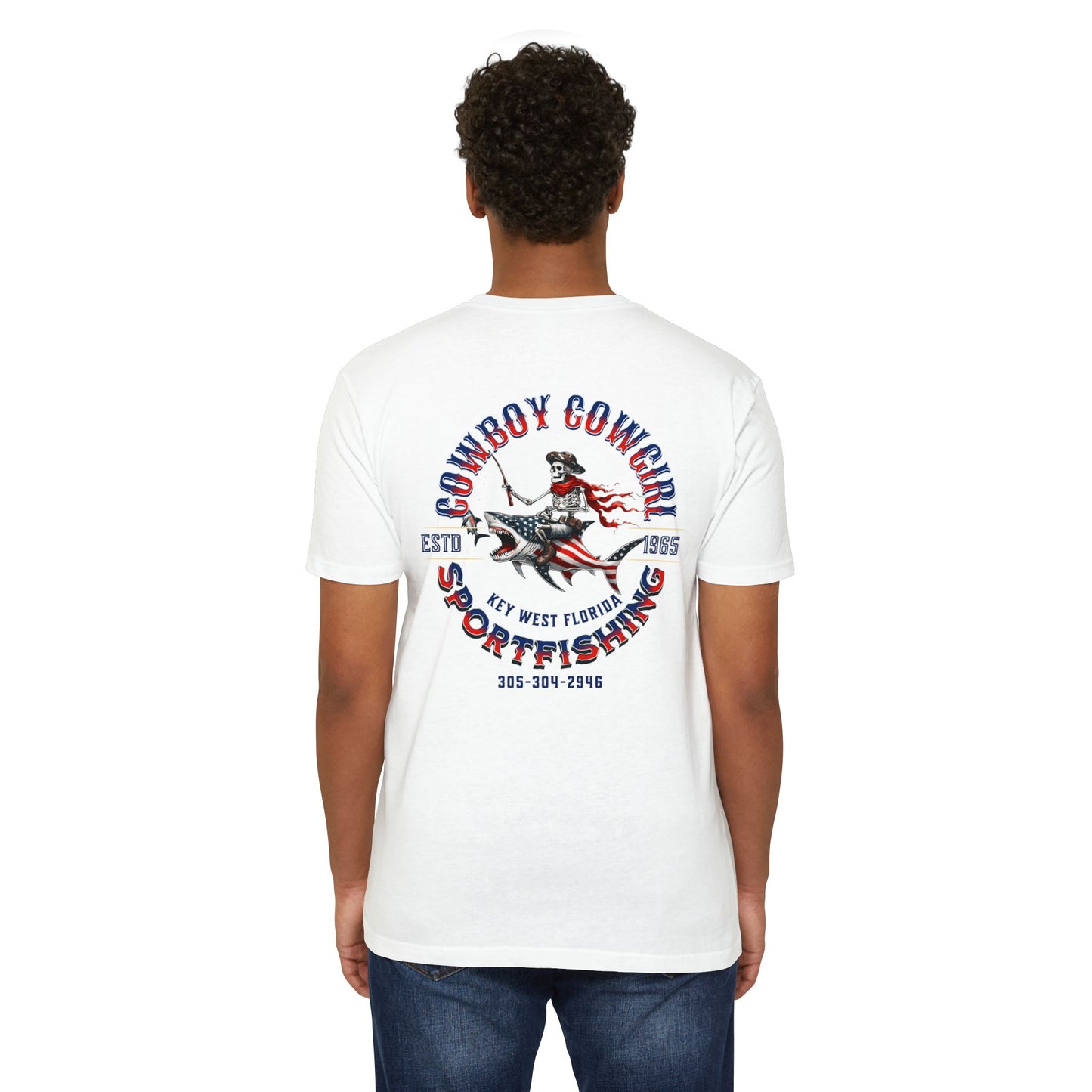 4th of July 2nd Edition Cowboy Cowgirl Sportfishing Tee