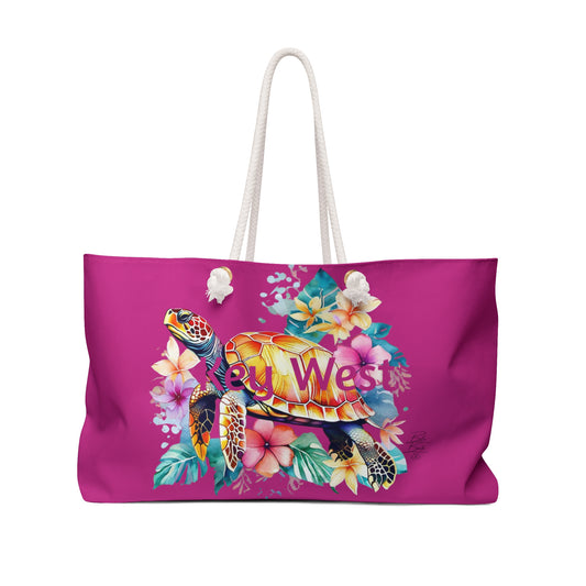 Tropical Turtle Weekender Bag