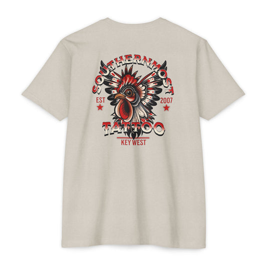 Southernmost Tattoo Traditional Rooster T-shirt