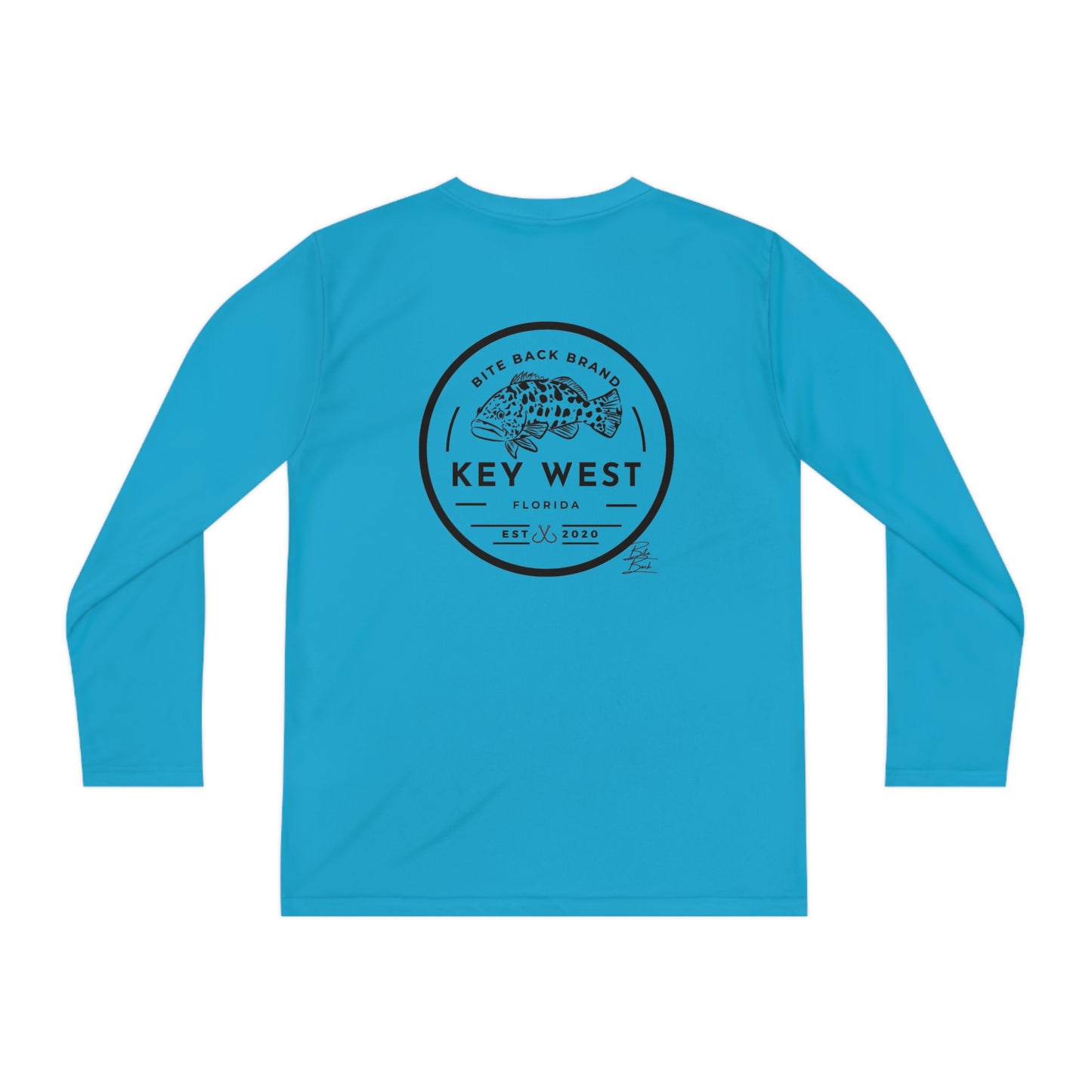 Grouper Youth Long Sleeve Competitor Tee