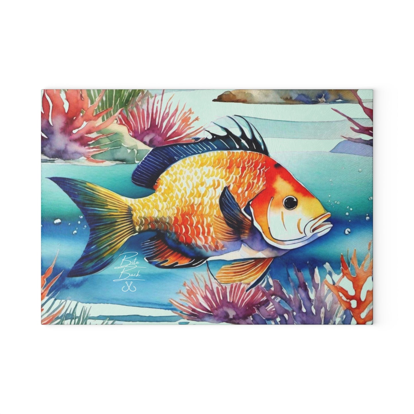 The Reef Glass Cutting Board