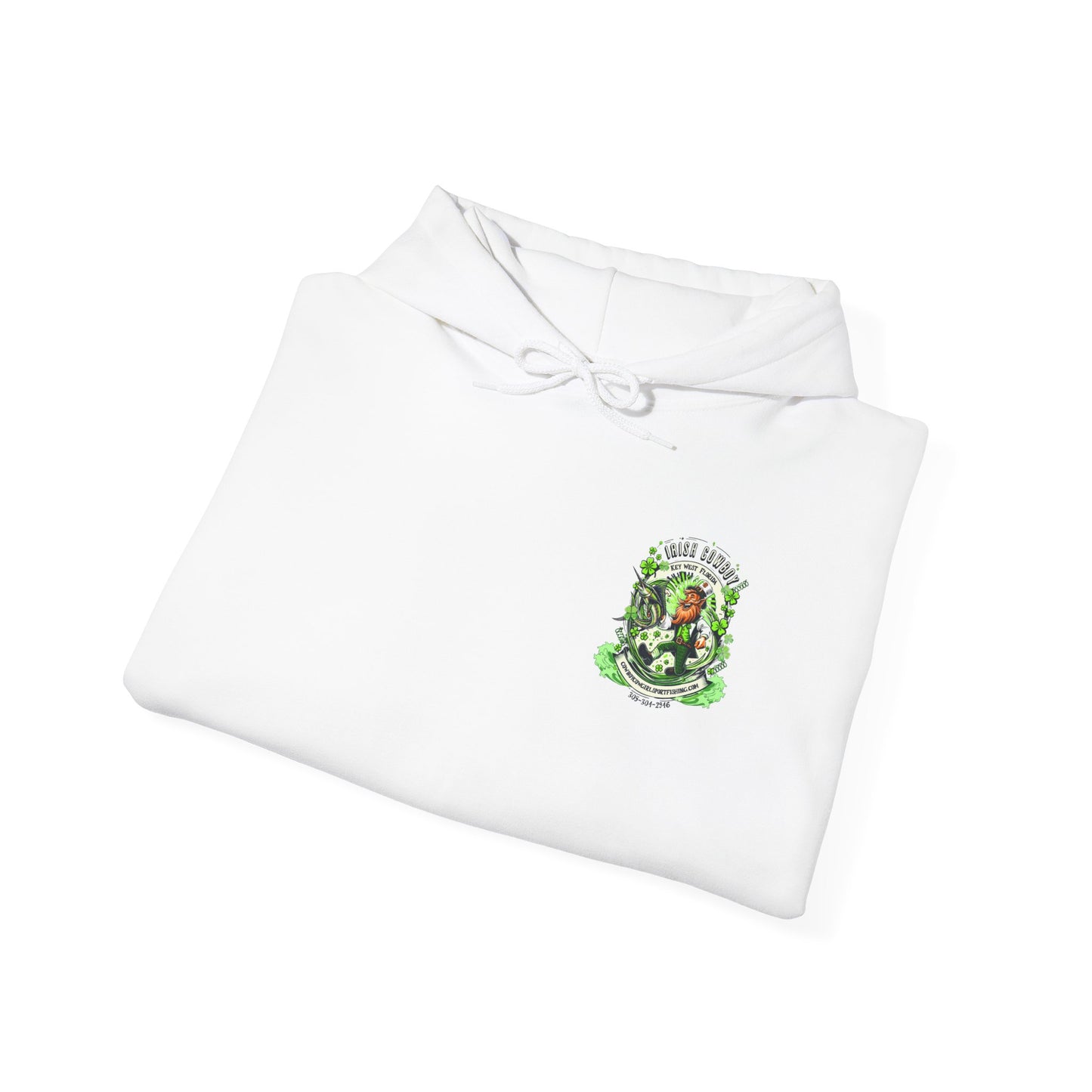 Irish Cowboy Leprechaun Heavy Blend™ Hooded Sweatshirt