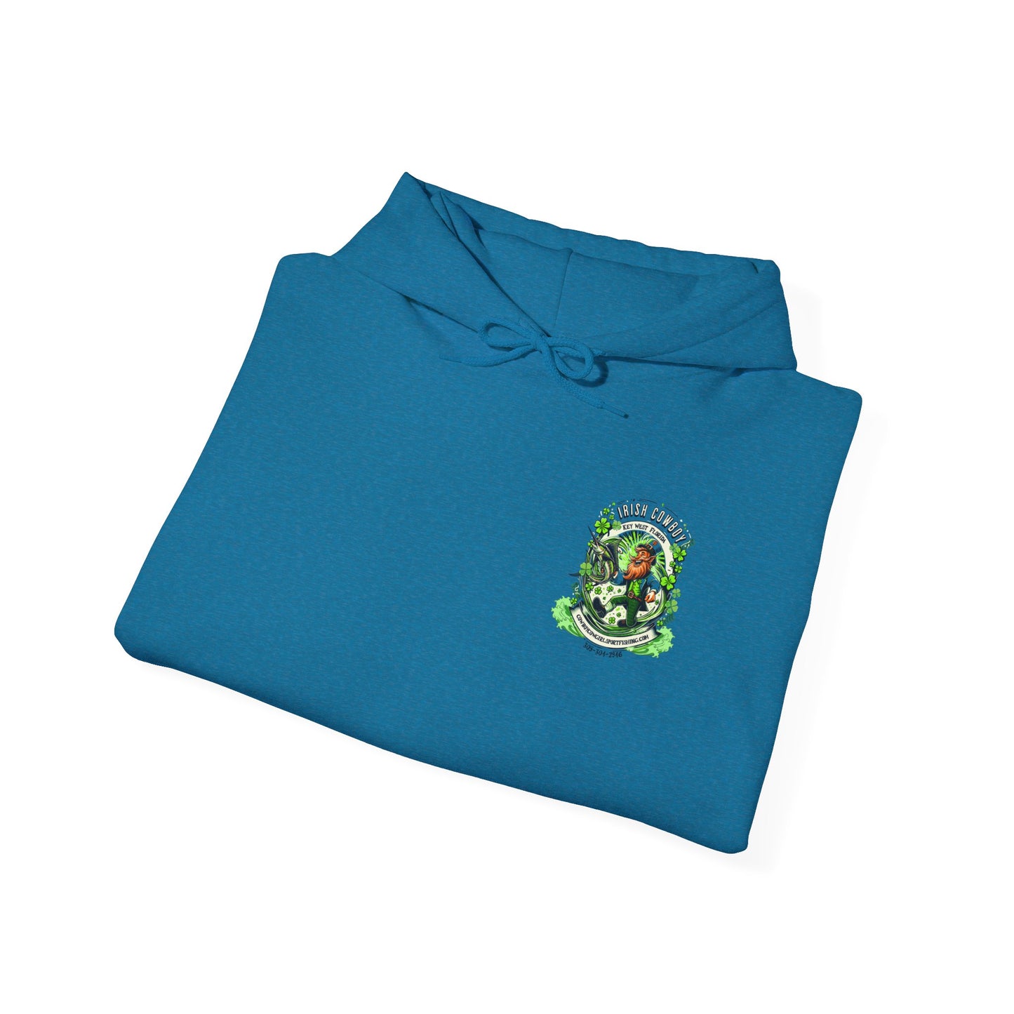 Irish Cowboy Leprechaun Heavy Blend™ Hooded Sweatshirt