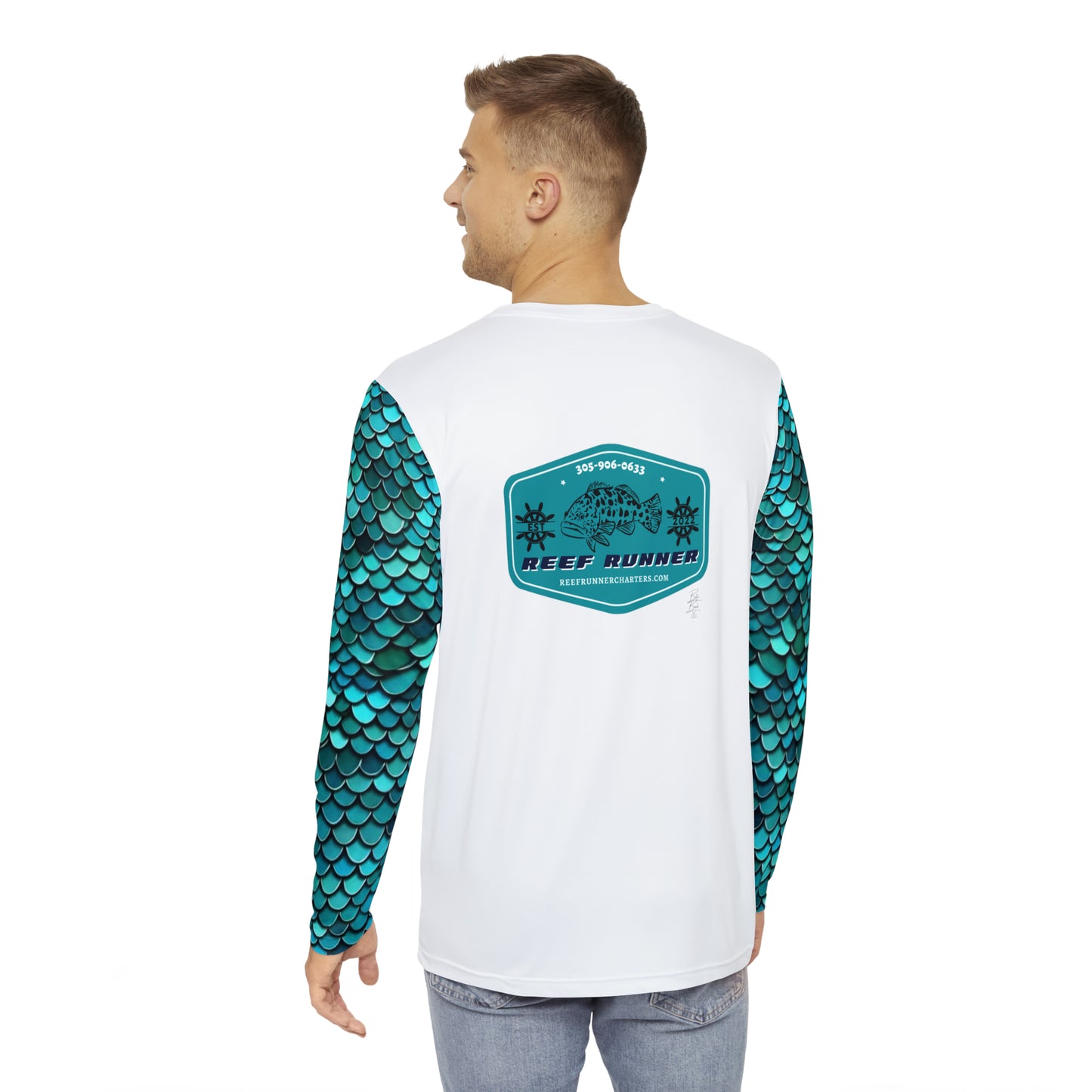 Reef Runner Charters Men's Long Sleeve Shirt