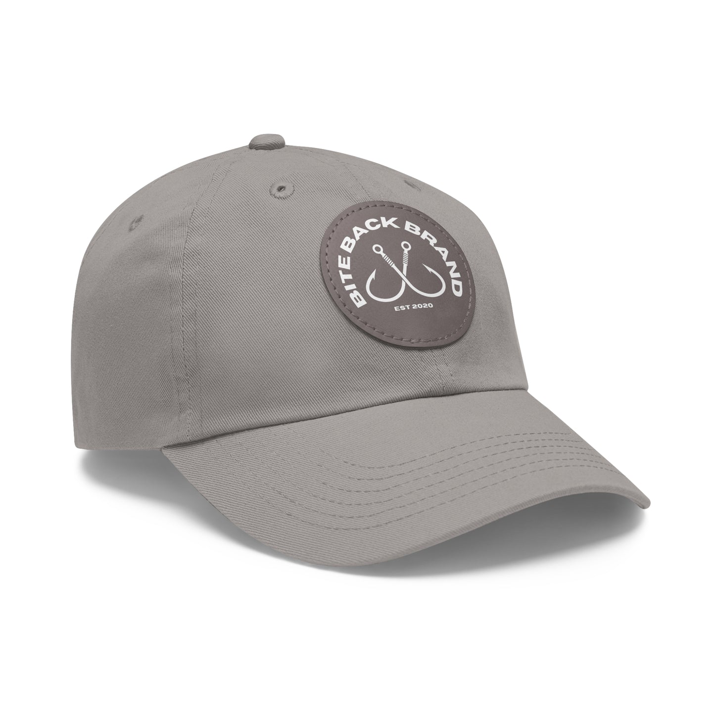 Hooks Hat with Leather Patch (Round)
