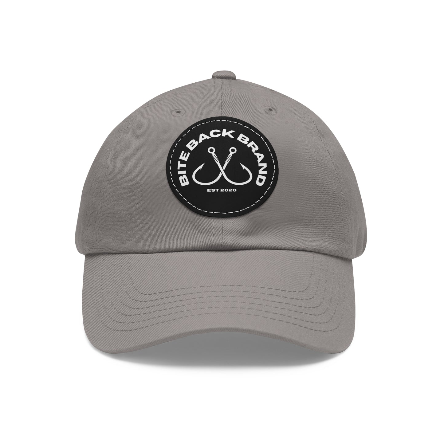Hooks Hat with Leather Patch (Round)