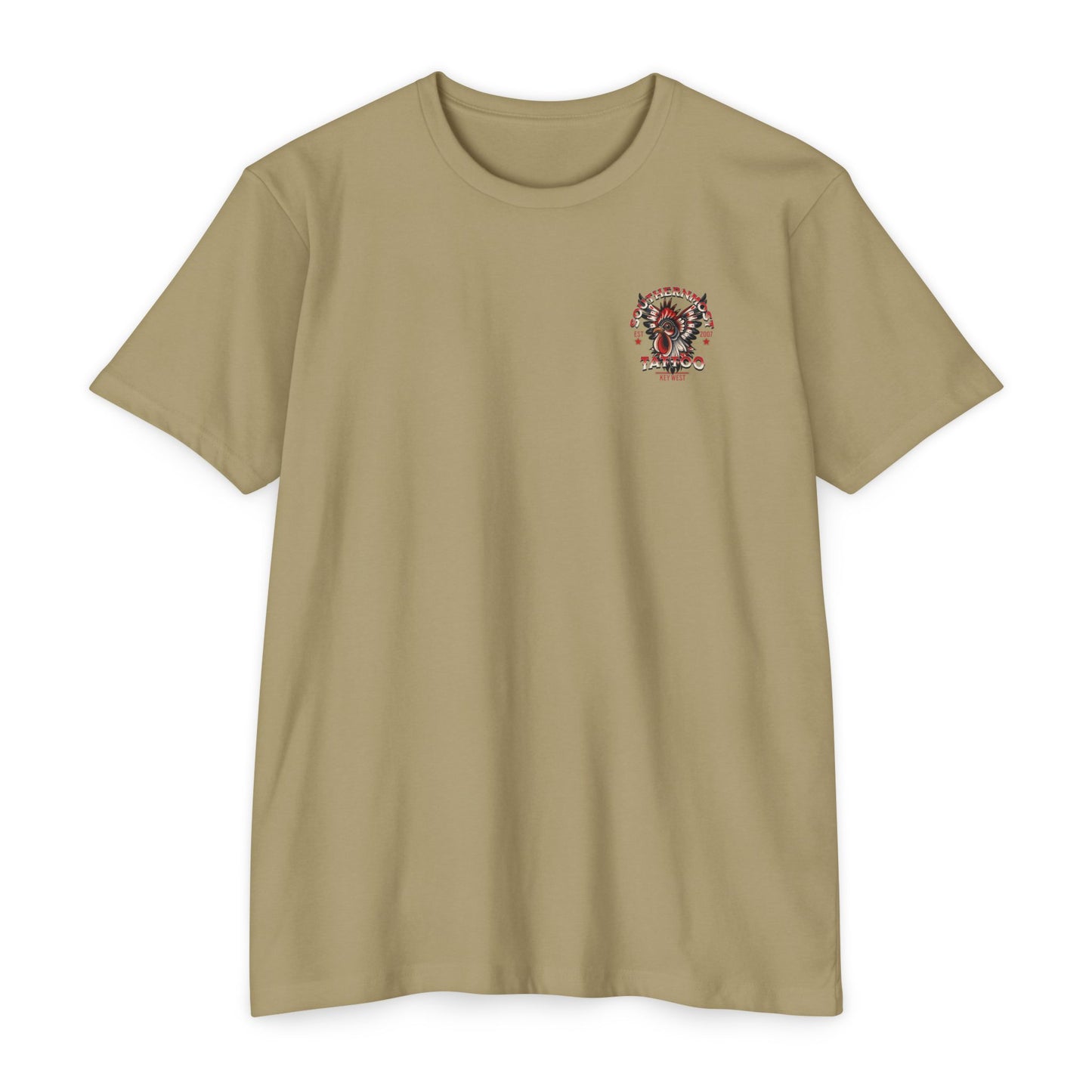 Southernmost Tattoo Traditional Rooster T-shirt