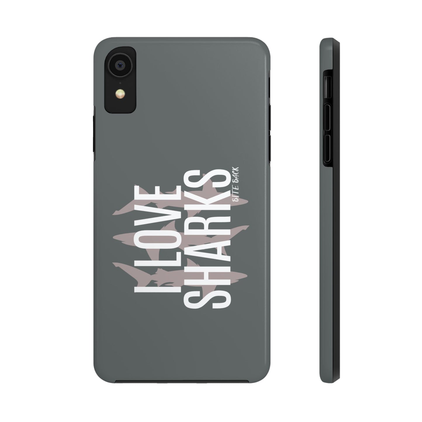 Shark Lover Tough Phone Case, Protective Cover, Gift for Ocean Lovers, Shark Week Celebration, Cute Wildlife Accessory