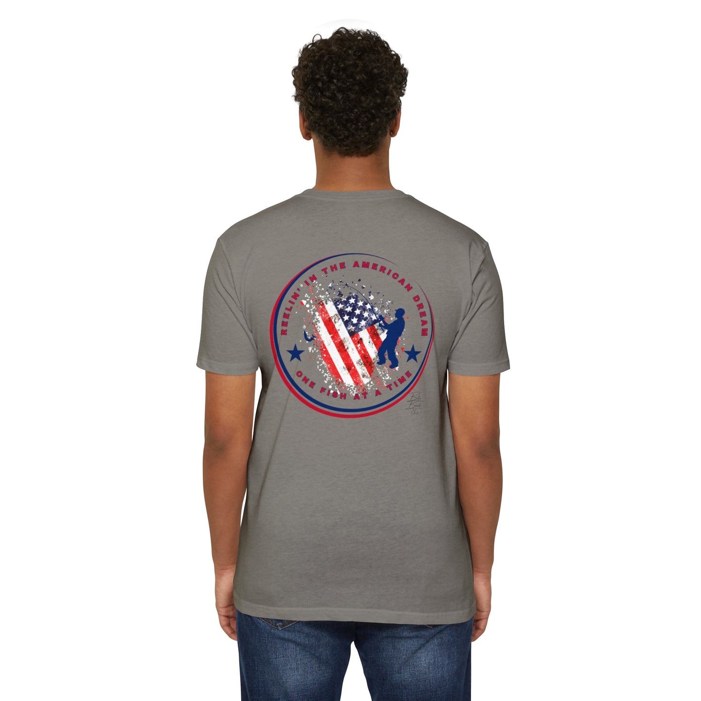 Patriotic Angler T-shirt