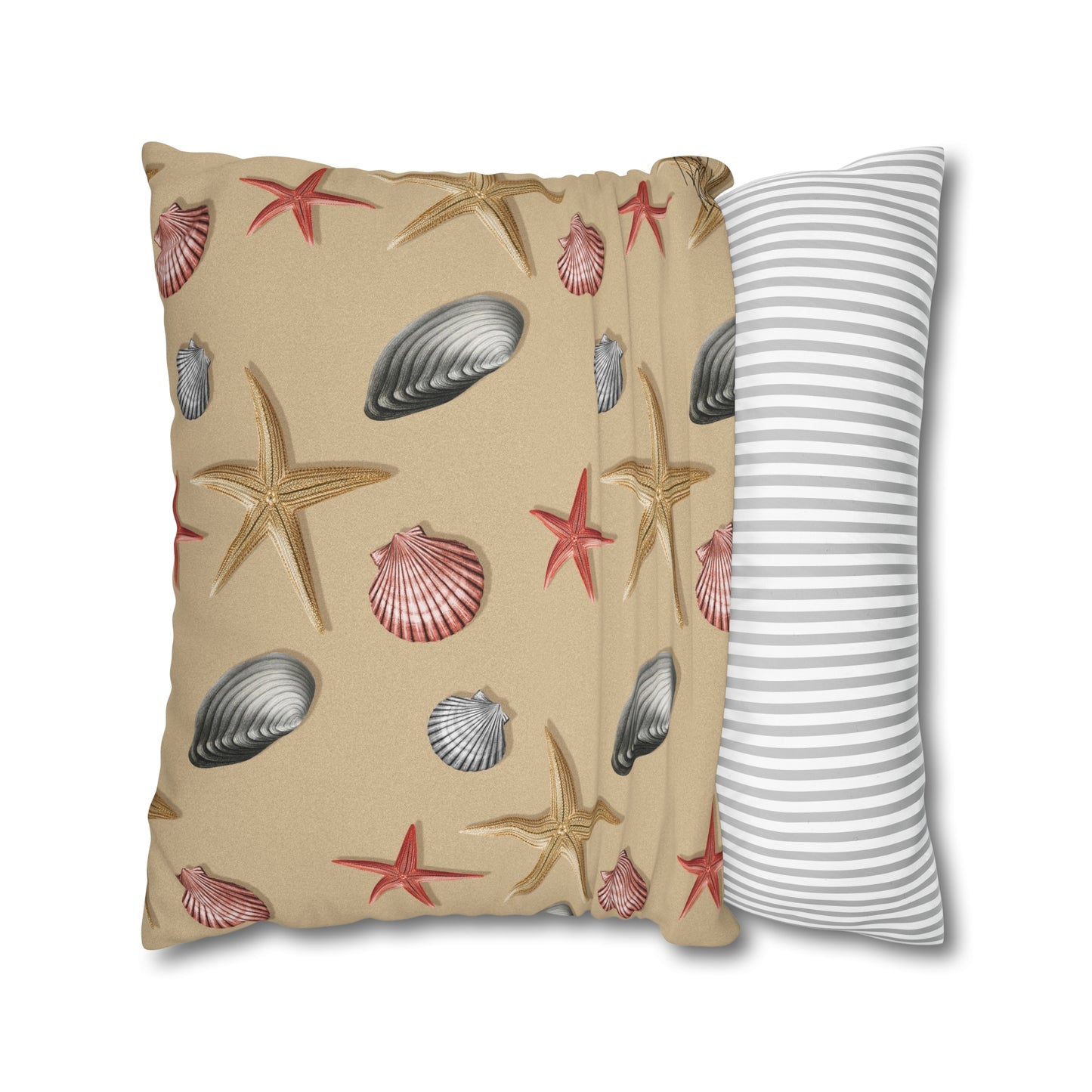 Sea Shells by the Sea Shore Canvas Pillowcase