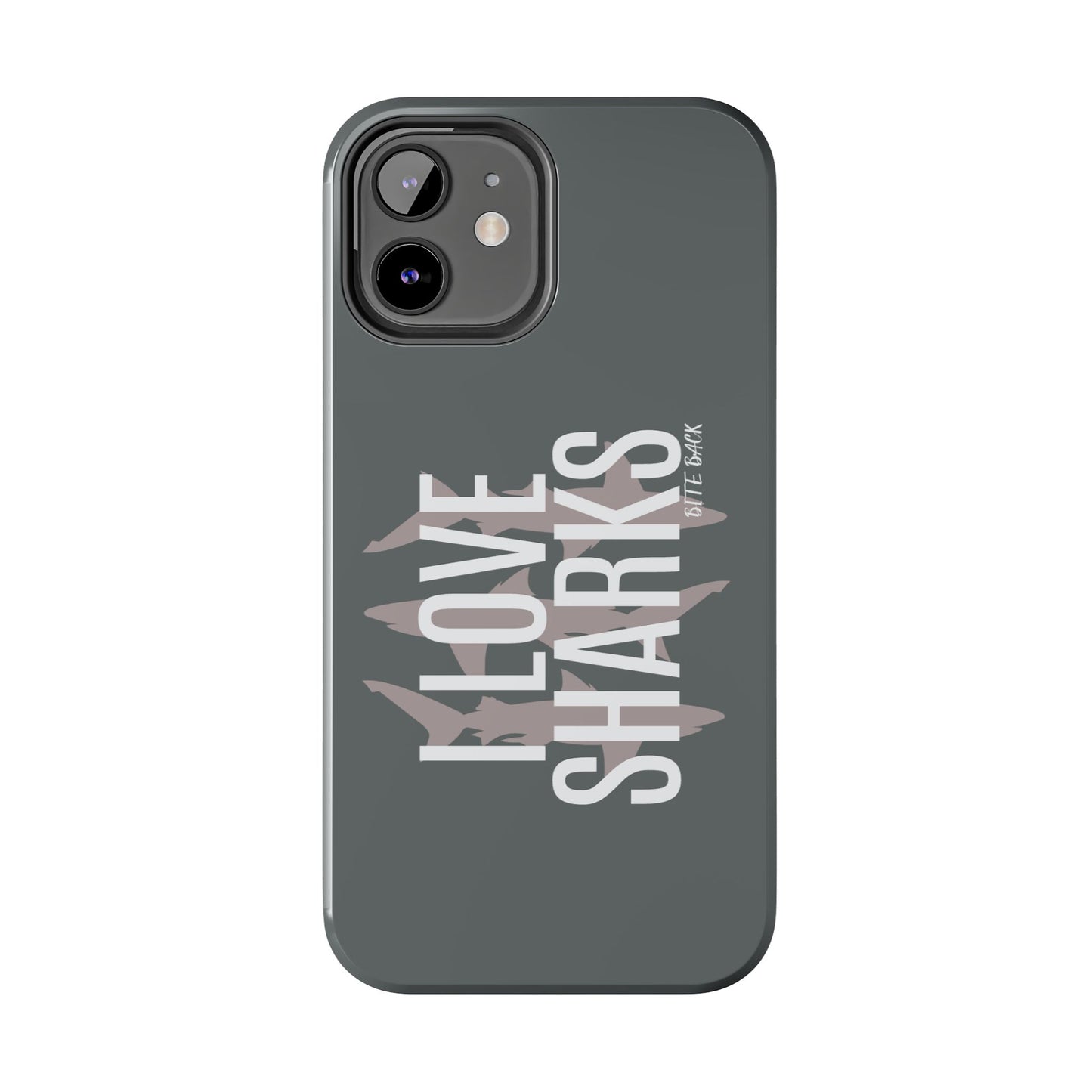 Shark Lover Tough Phone Case, Protective Cover, Gift for Ocean Lovers, Shark Week Celebration, Cute Wildlife Accessory