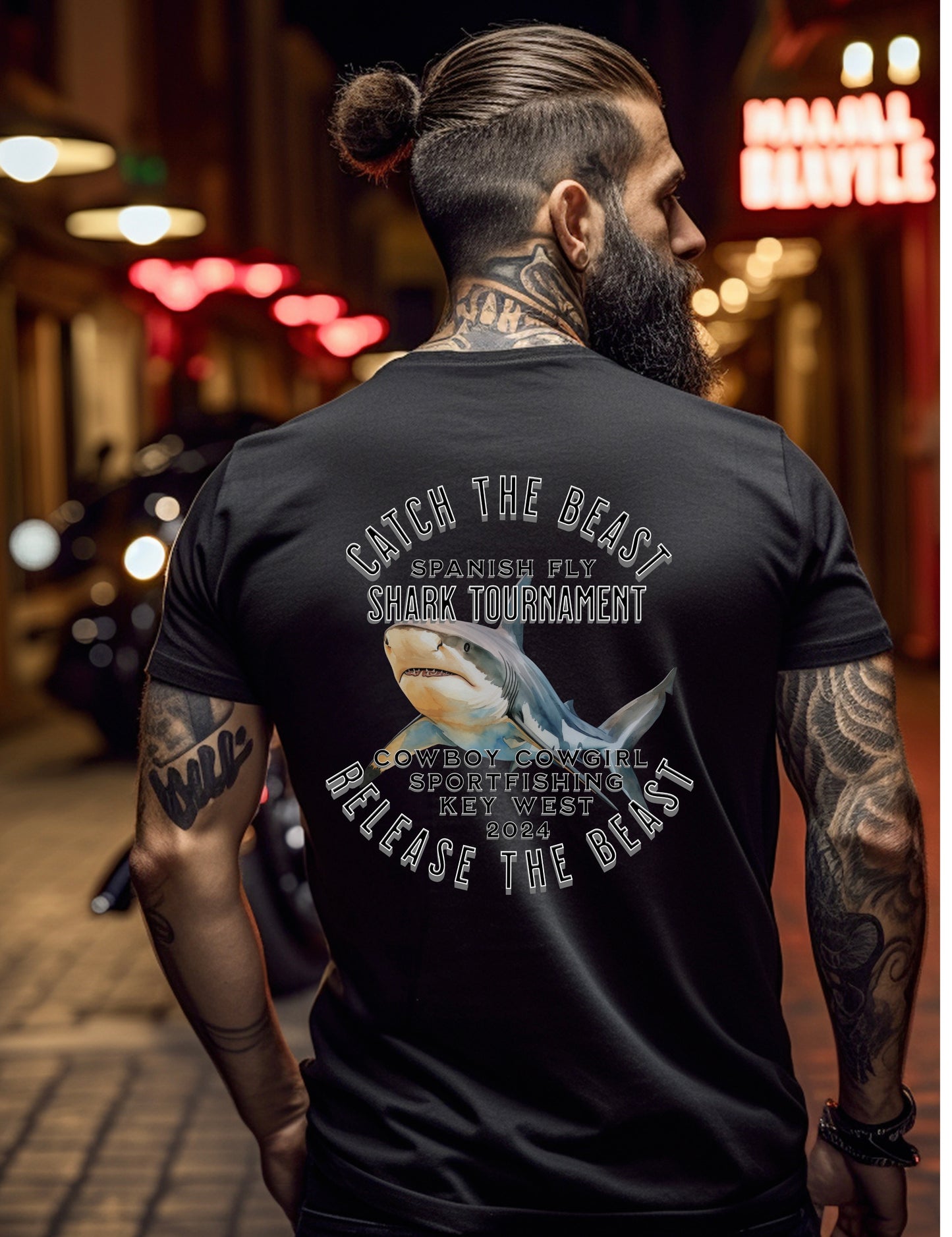Catch The Beast-Release the Beast SHARK T-SHIRT