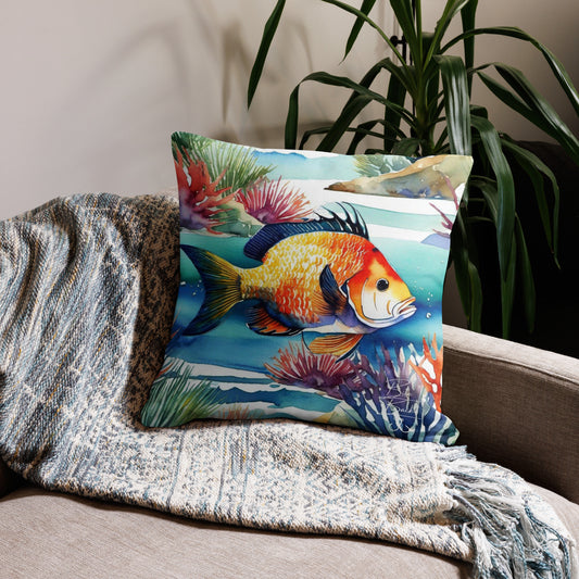 The Reef Premium Pillow Case