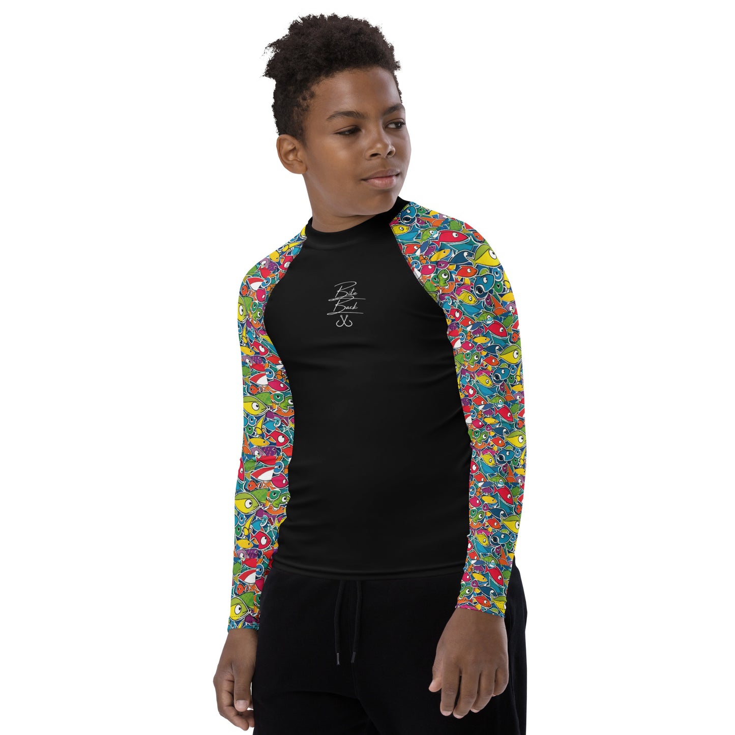 Fishy Business Youth Rash Guard