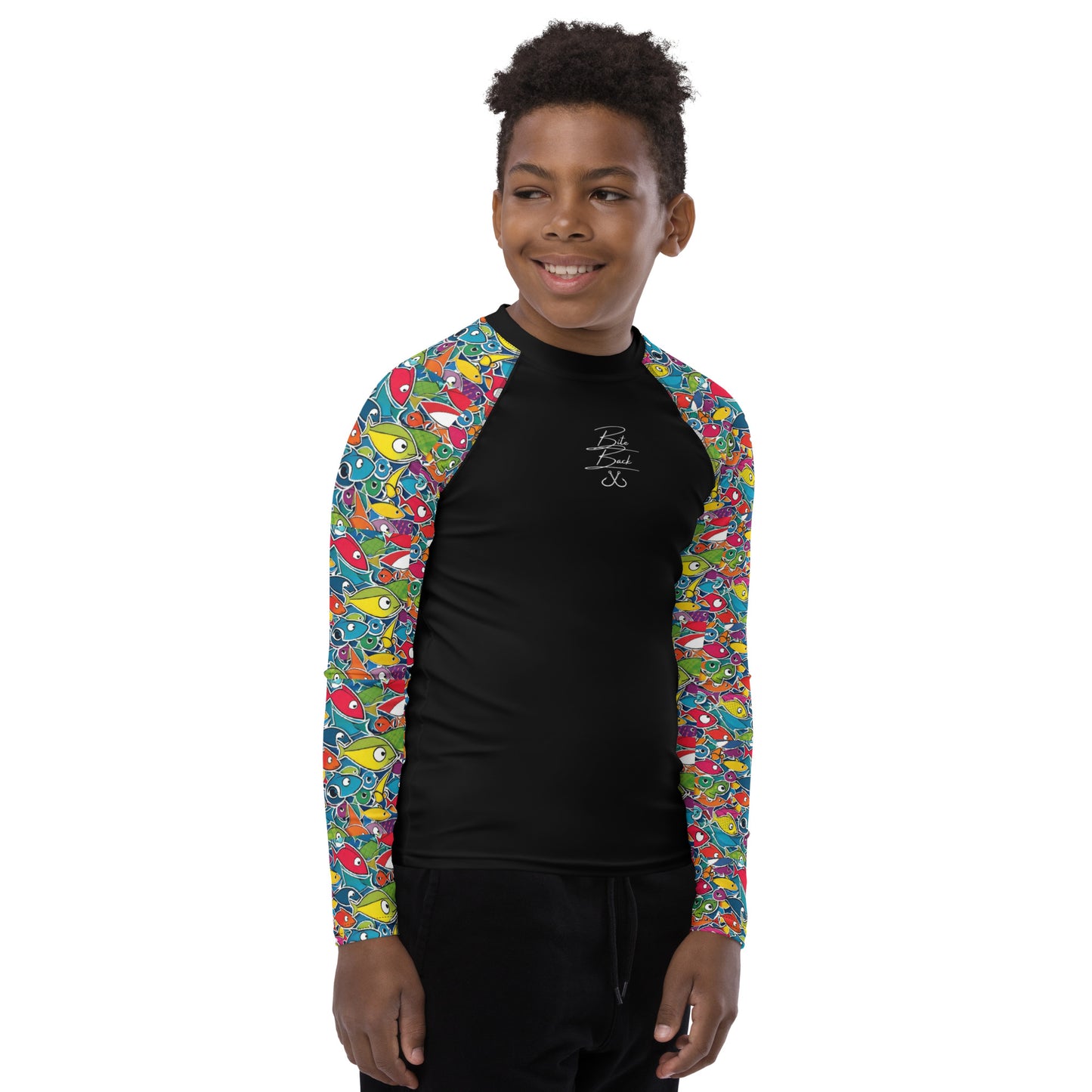 Fishy Business Youth Rash Guard