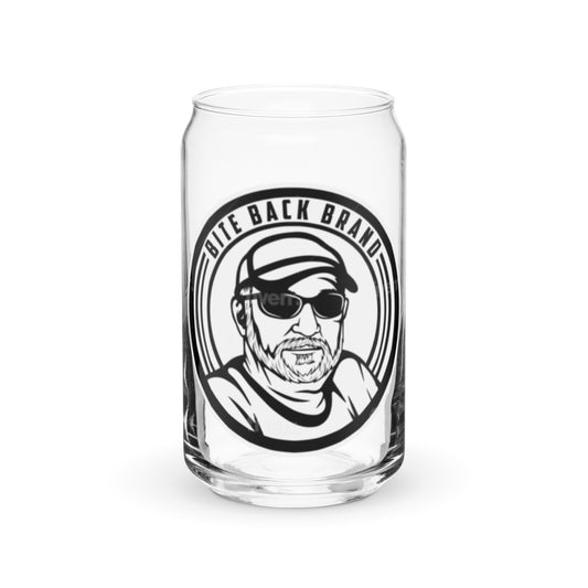 Captain Sharky Can-shaped glass