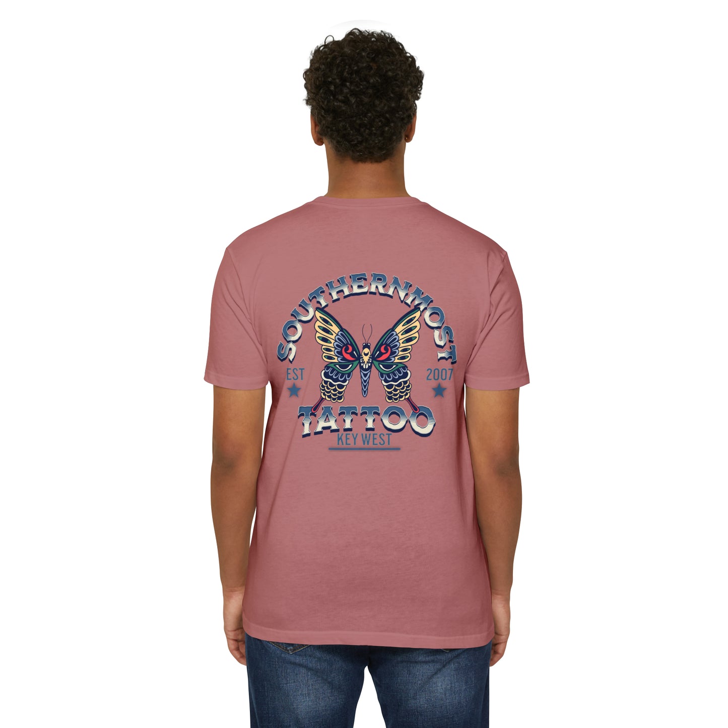 Southernmost Tattoo Butterfly T-shirt