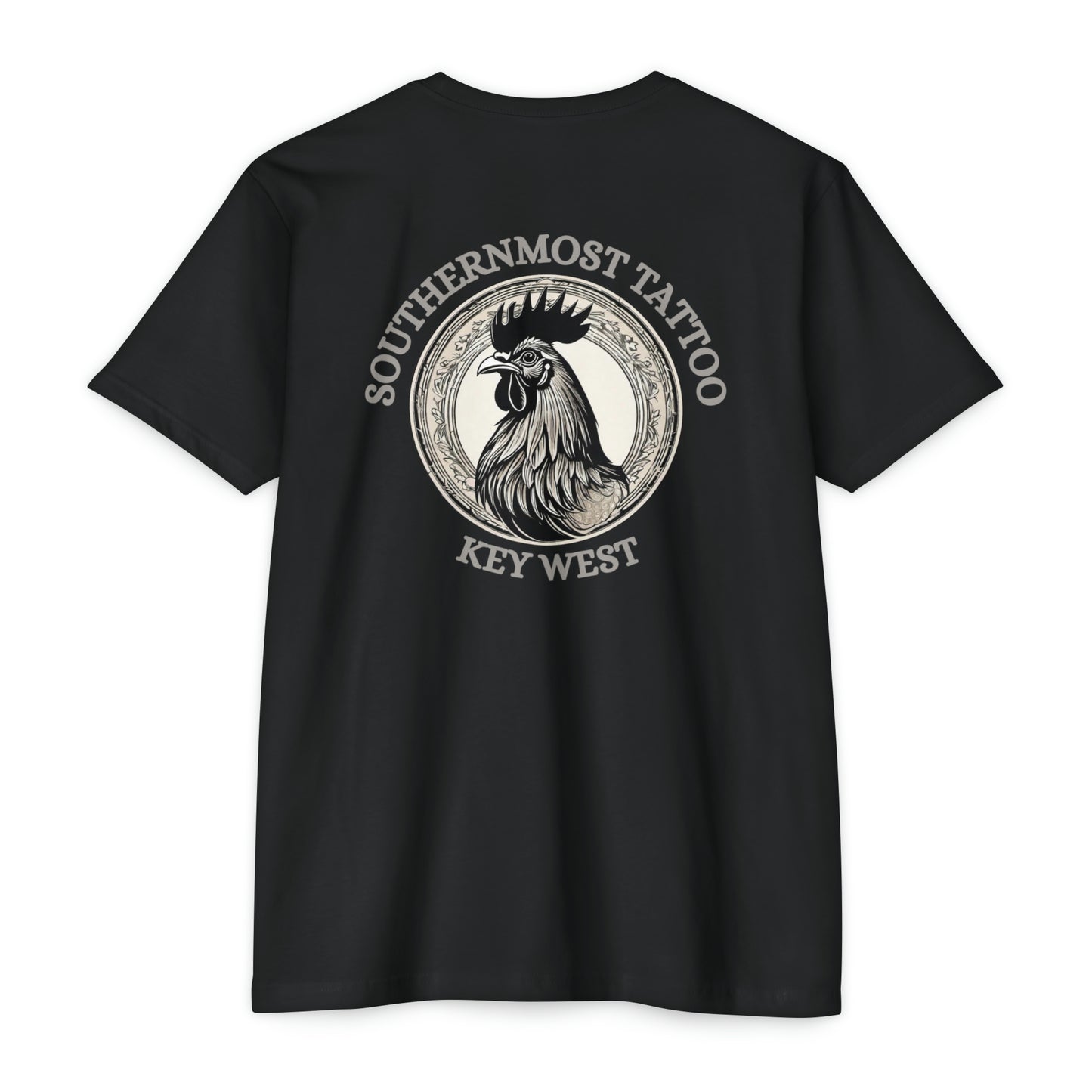 Southernmost Tattoo Ink Rooster T-shirt