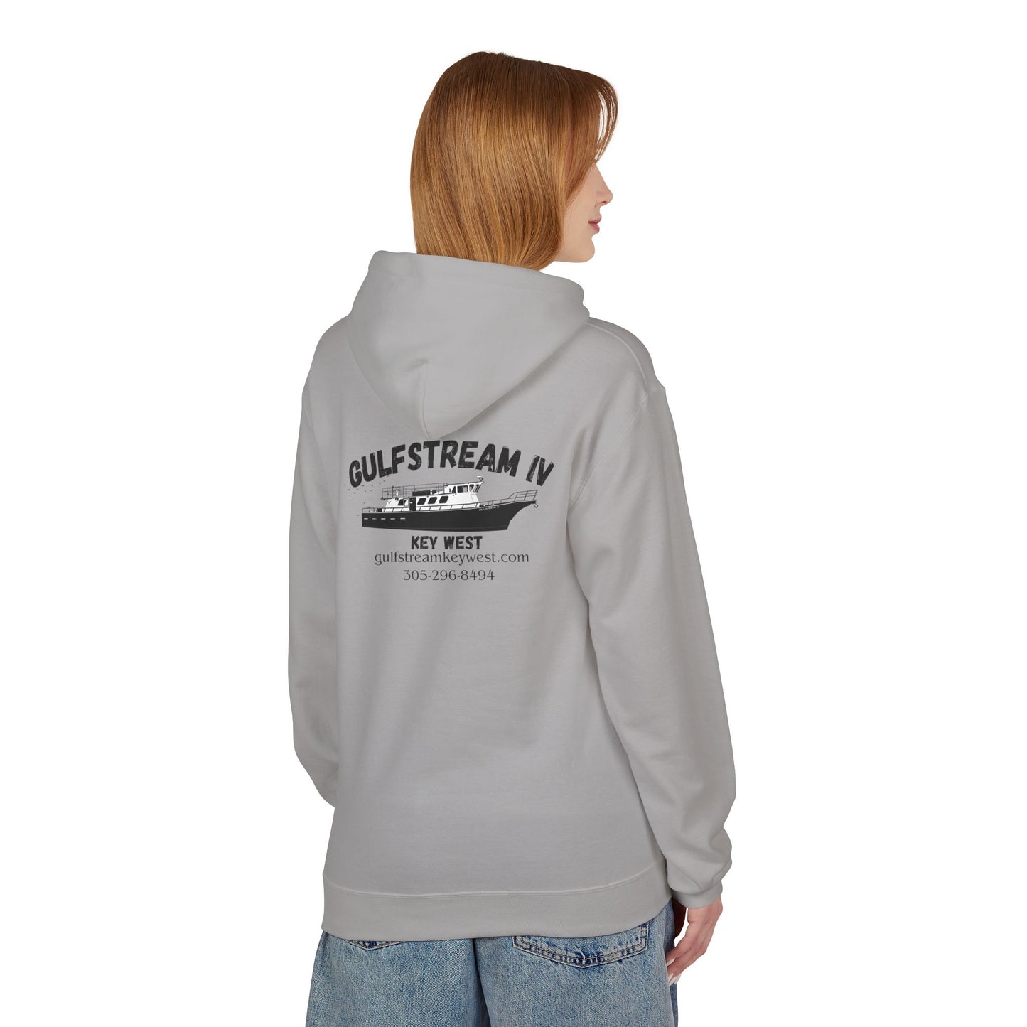 Gulfstream IV Key West Unisex Hoodie - Cozy Midweight Fleece Sweatshirt