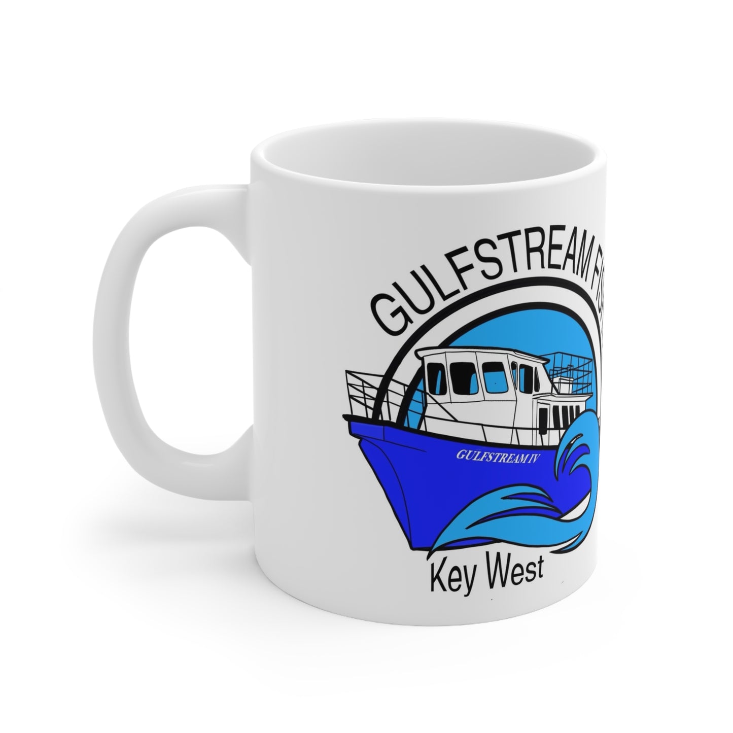 Gulfstream Fishing Logo Ceramic Mug 11oz