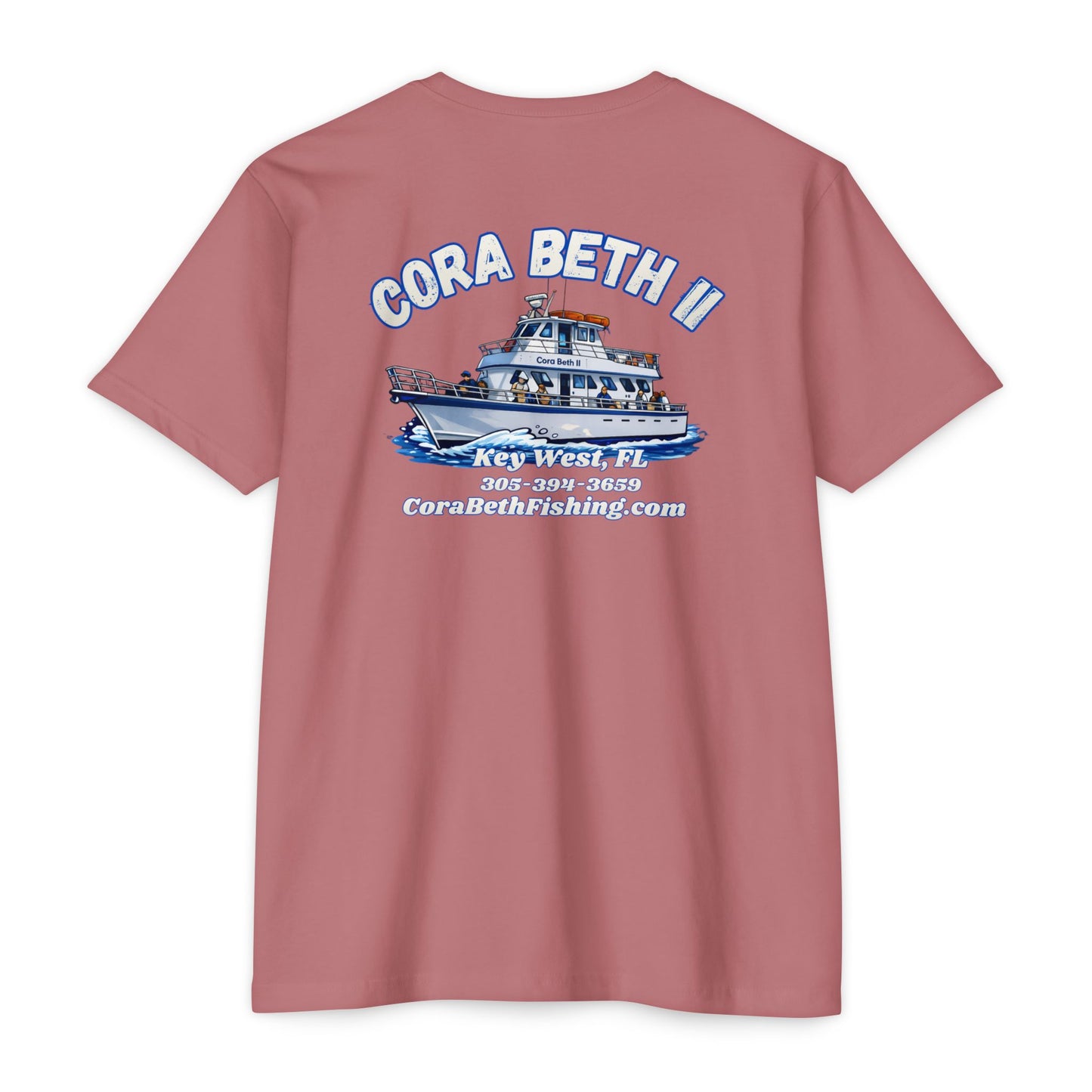 Cora Beth II Fishing Boat T-Shirt — Key West Fishing Souvenir