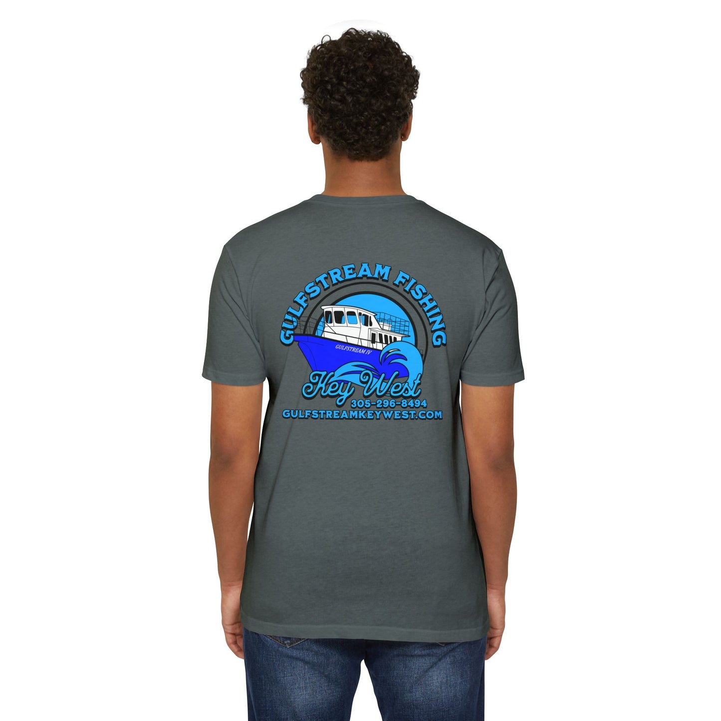 Key West Gulfstream Fishing Boat T-Shirt