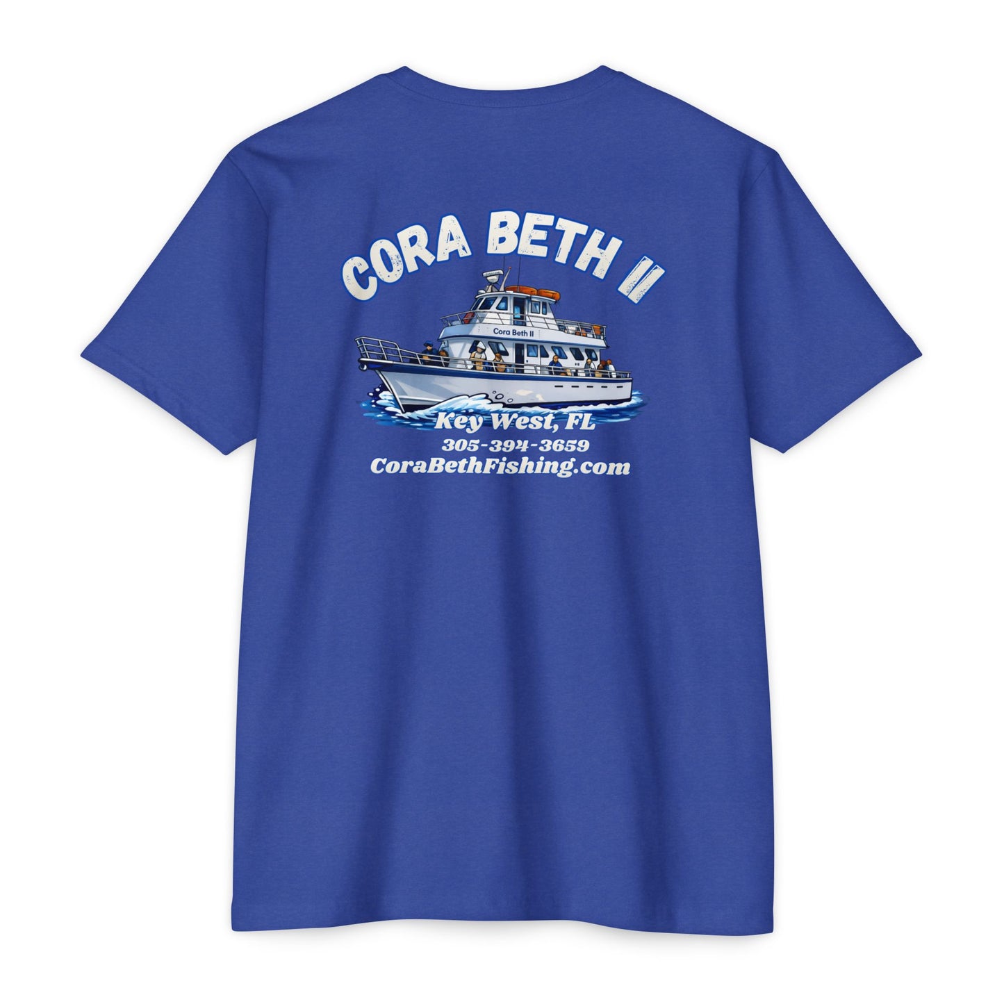 Cora Beth II Fishing Boat T-Shirt — Key West Fishing Souvenir
