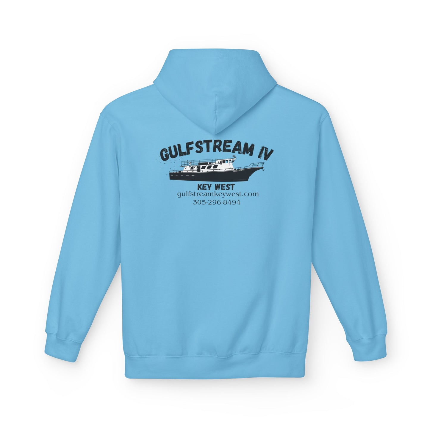 Gulfstream IV Key West Unisex Hoodie - Cozy Midweight Fleece Sweatshirt