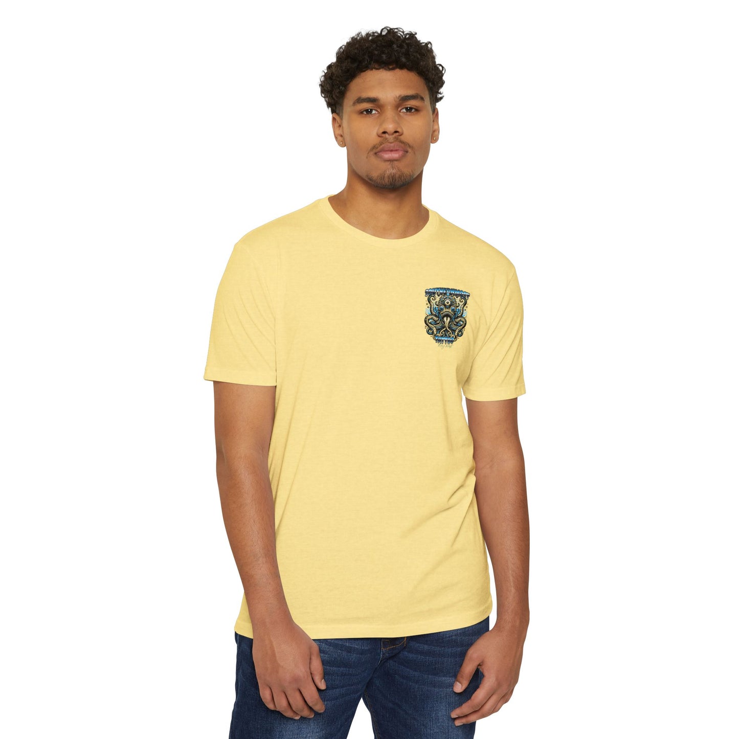 Monster Octopus Graphic T-Shirt — Tattoo Retro Beach Vibe