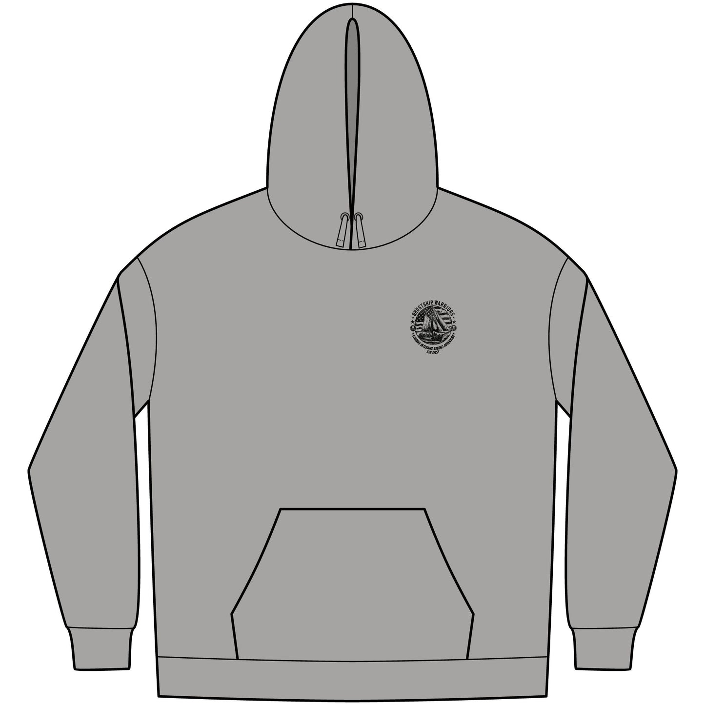 Ghostship Warriors Hoodie — Key West Ship Fleece Pullover