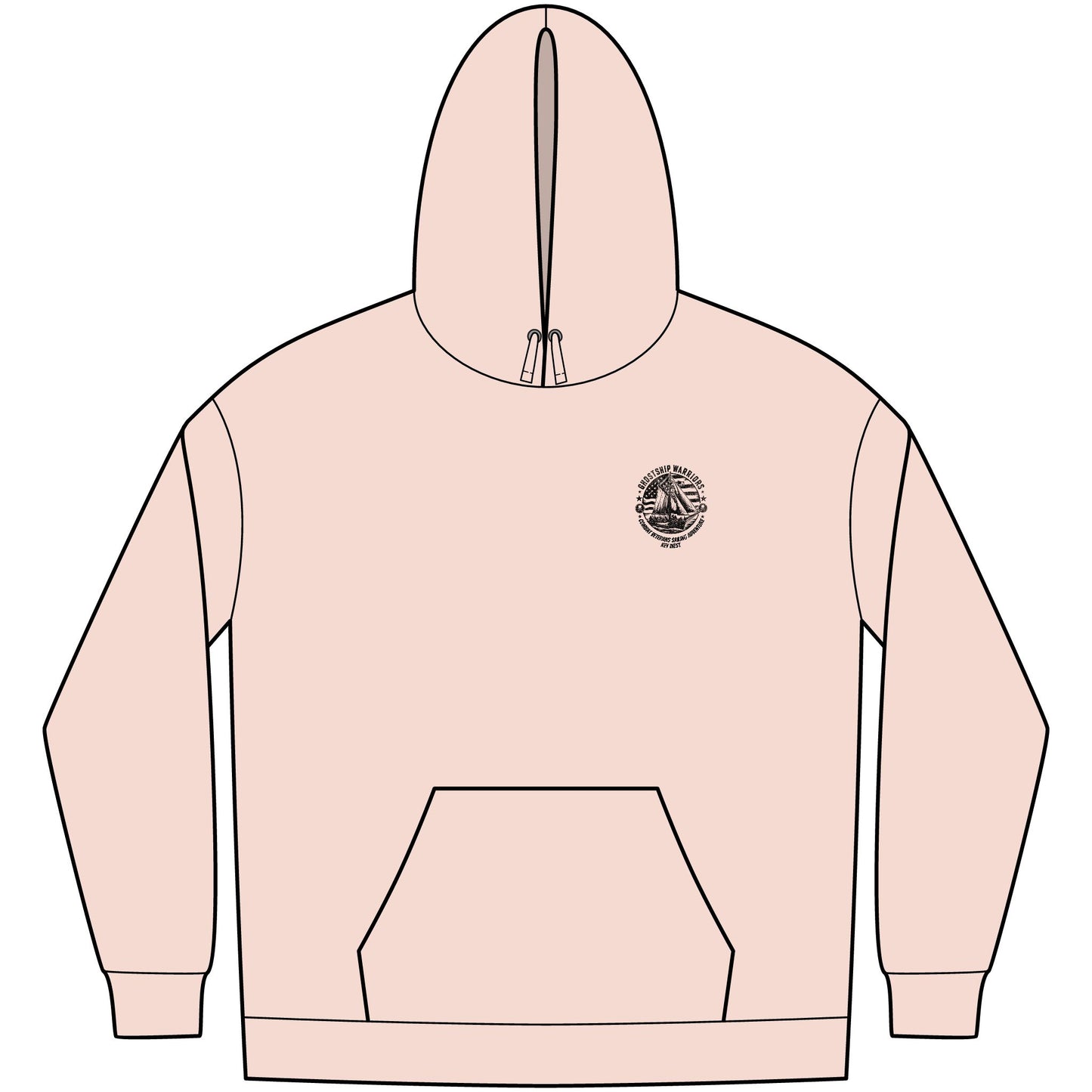Ghostship Warriors Hoodie — Key West Ship Fleece Pullover