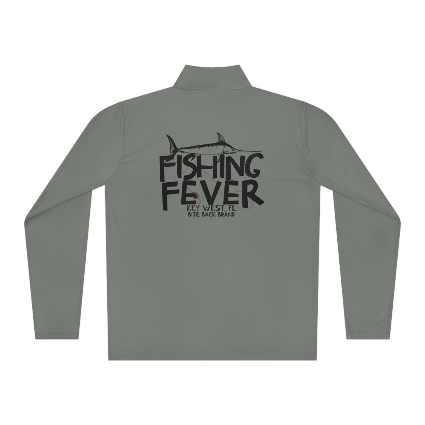 Fishing Fever Unisex Quarter-Zip Pullover