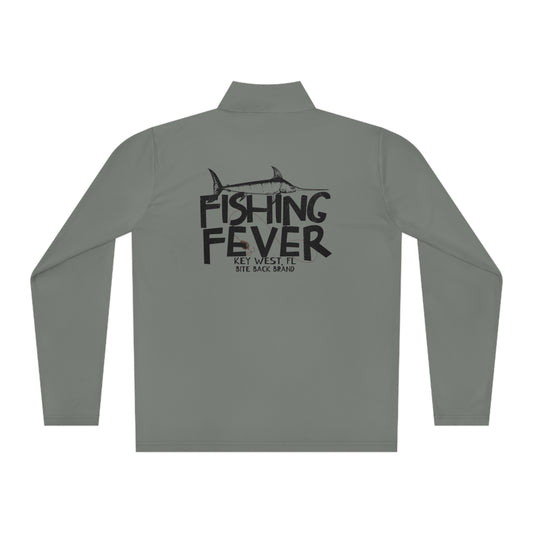 Fishing Fever Unisex Quarter-Zip Pullover