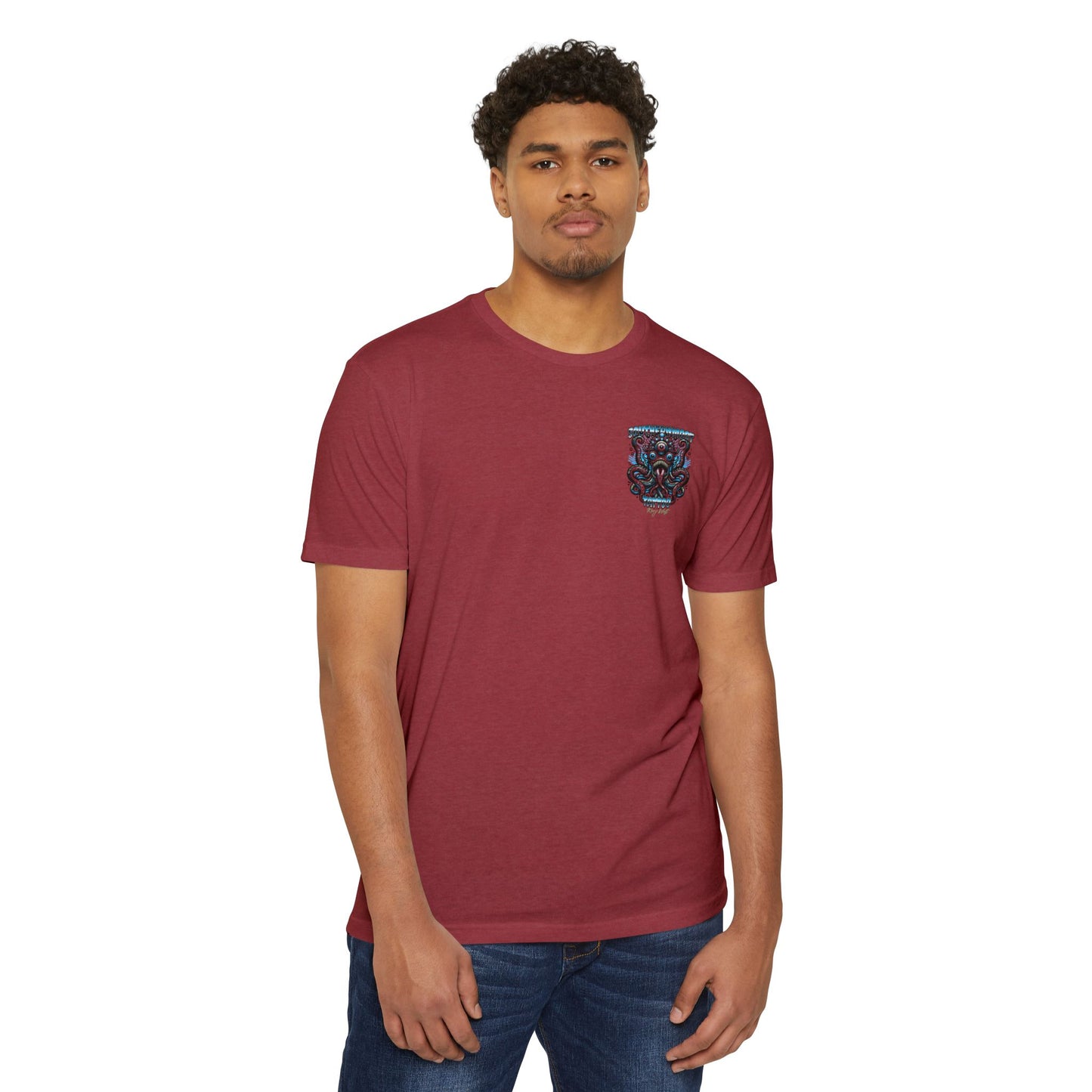 Monster Octopus Graphic T-Shirt — Tattoo Retro Beach Vibe