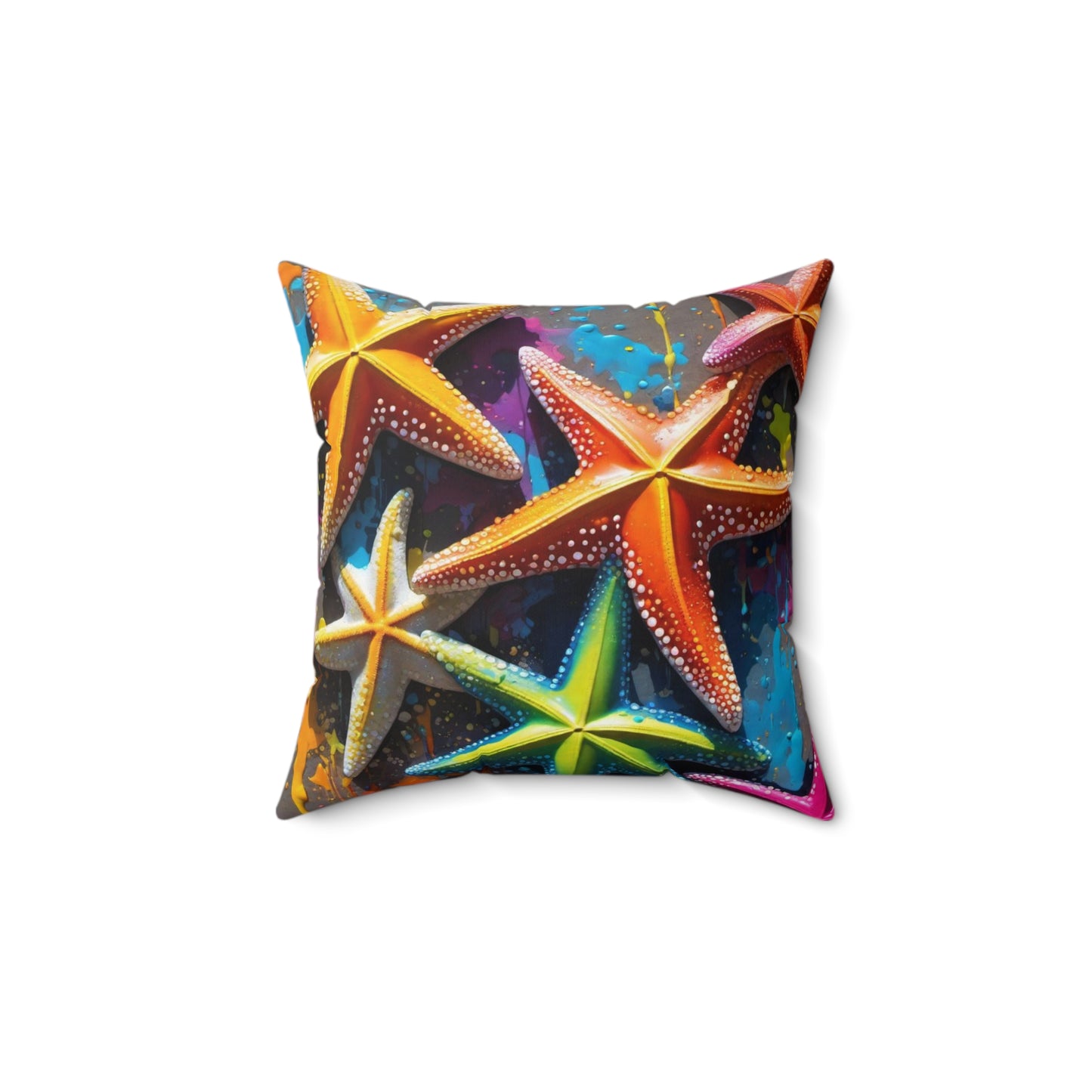 Starfish Square Pillow