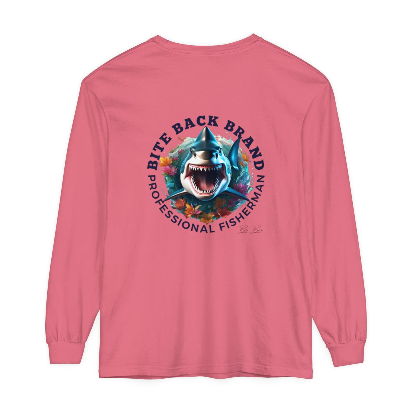 Professional Fisherman Unisex Garment-dyed Long Sleeve T-Shirt
