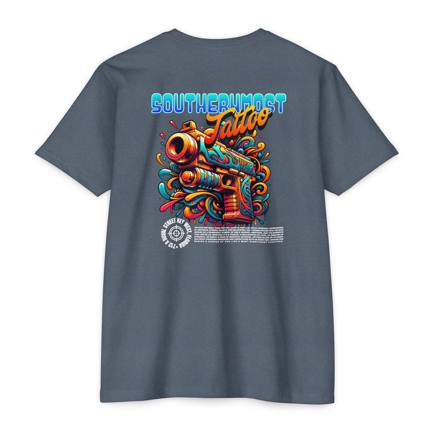 Southernmost Tattoo Water Gun T-shirt