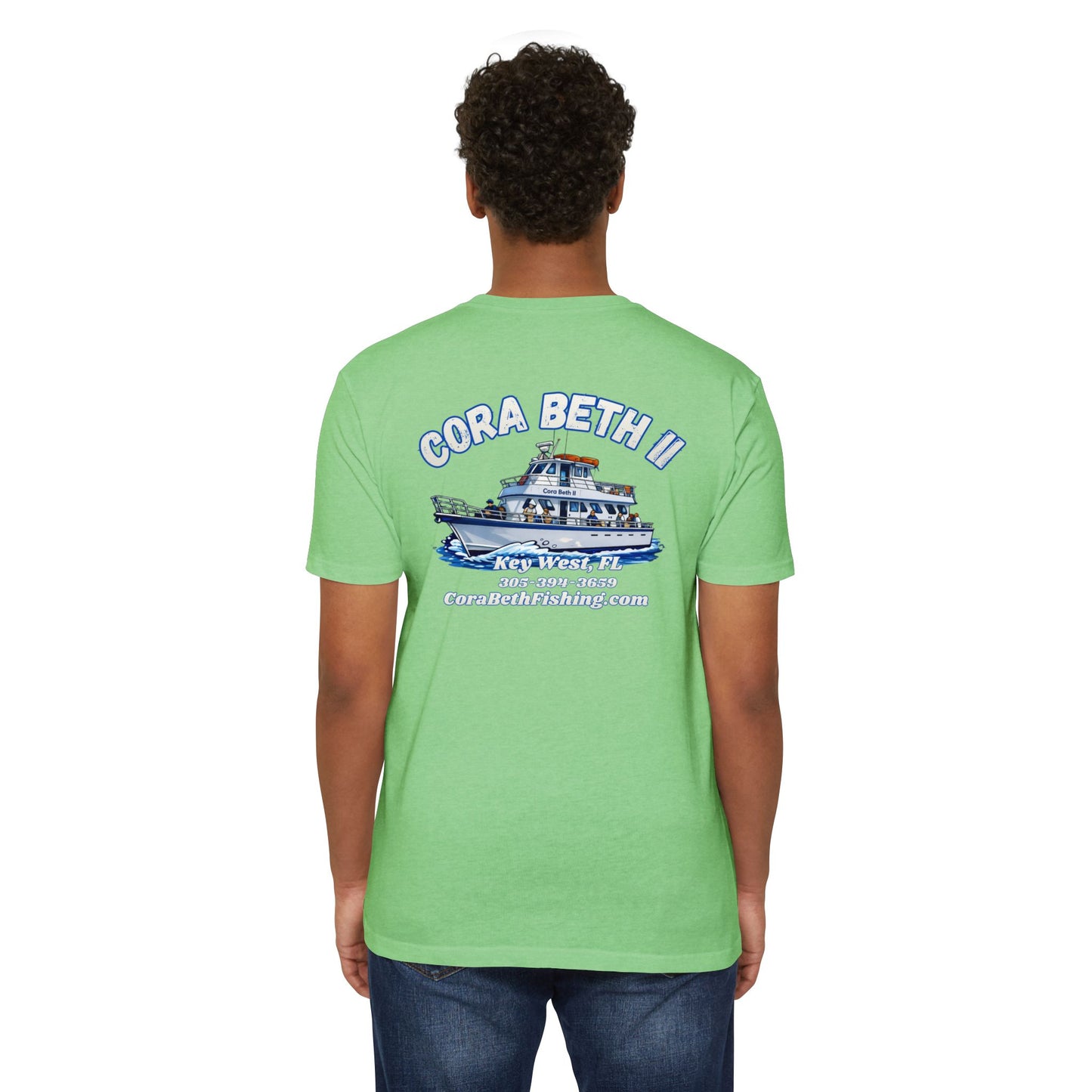 Cora Beth II Fishing Boat T-Shirt — Key West Fishing Souvenir