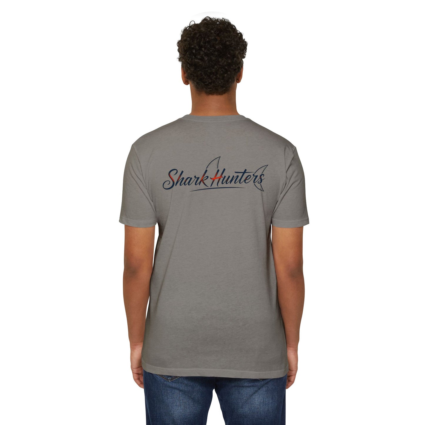 Shark Hunters CVC Jersey T-shirt